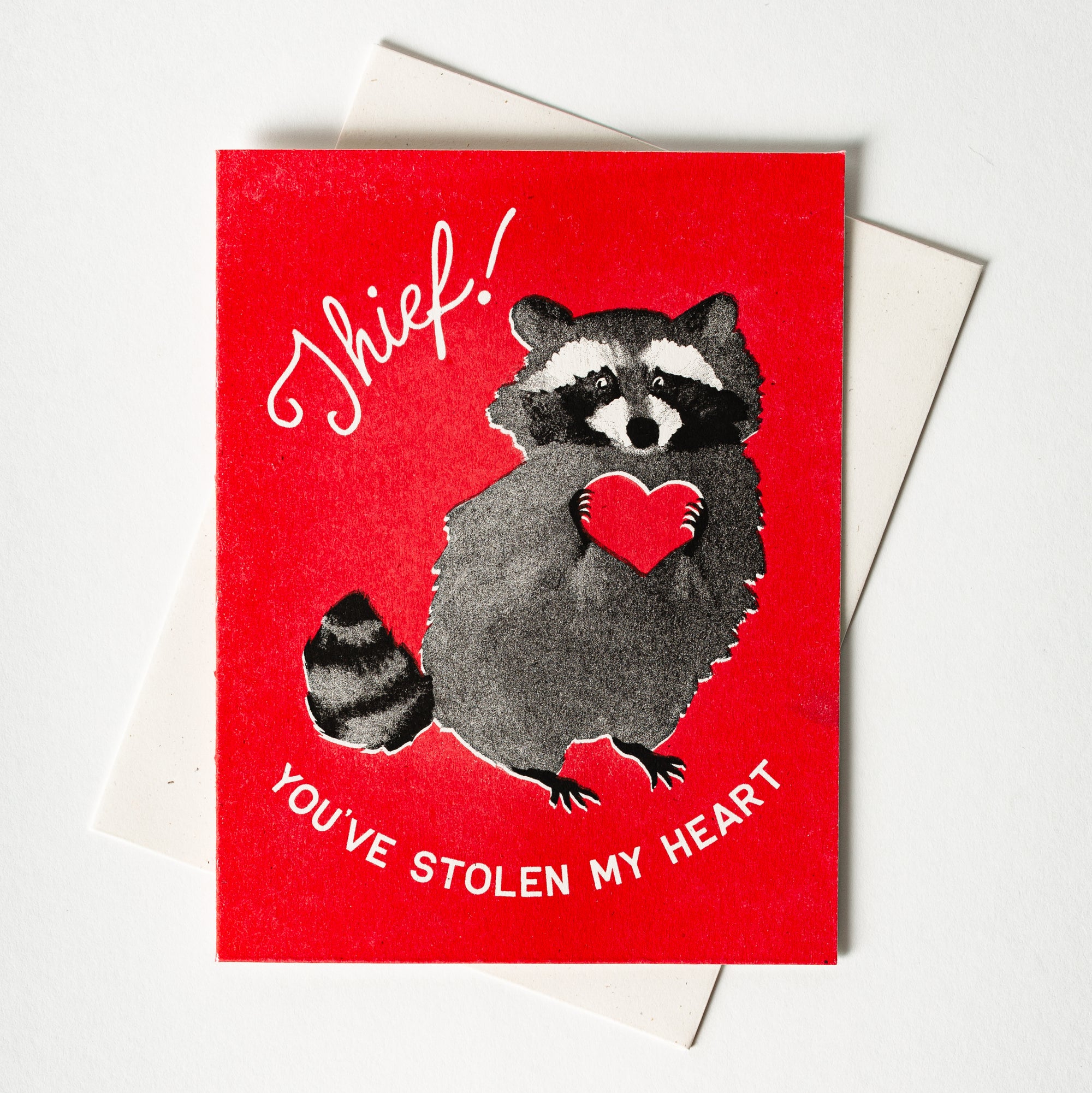 Thief! - Risograph Card