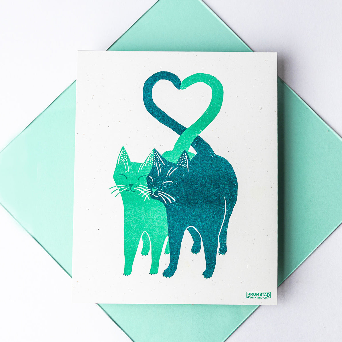 Love Cats - Risograph Print