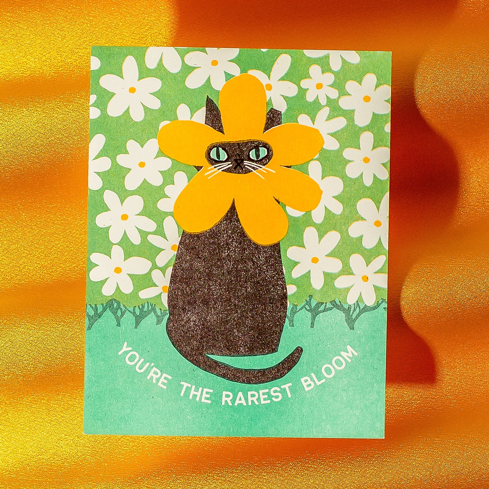 Rarest Bloom - Risograph Card Rarest Bloom - Risograph Card