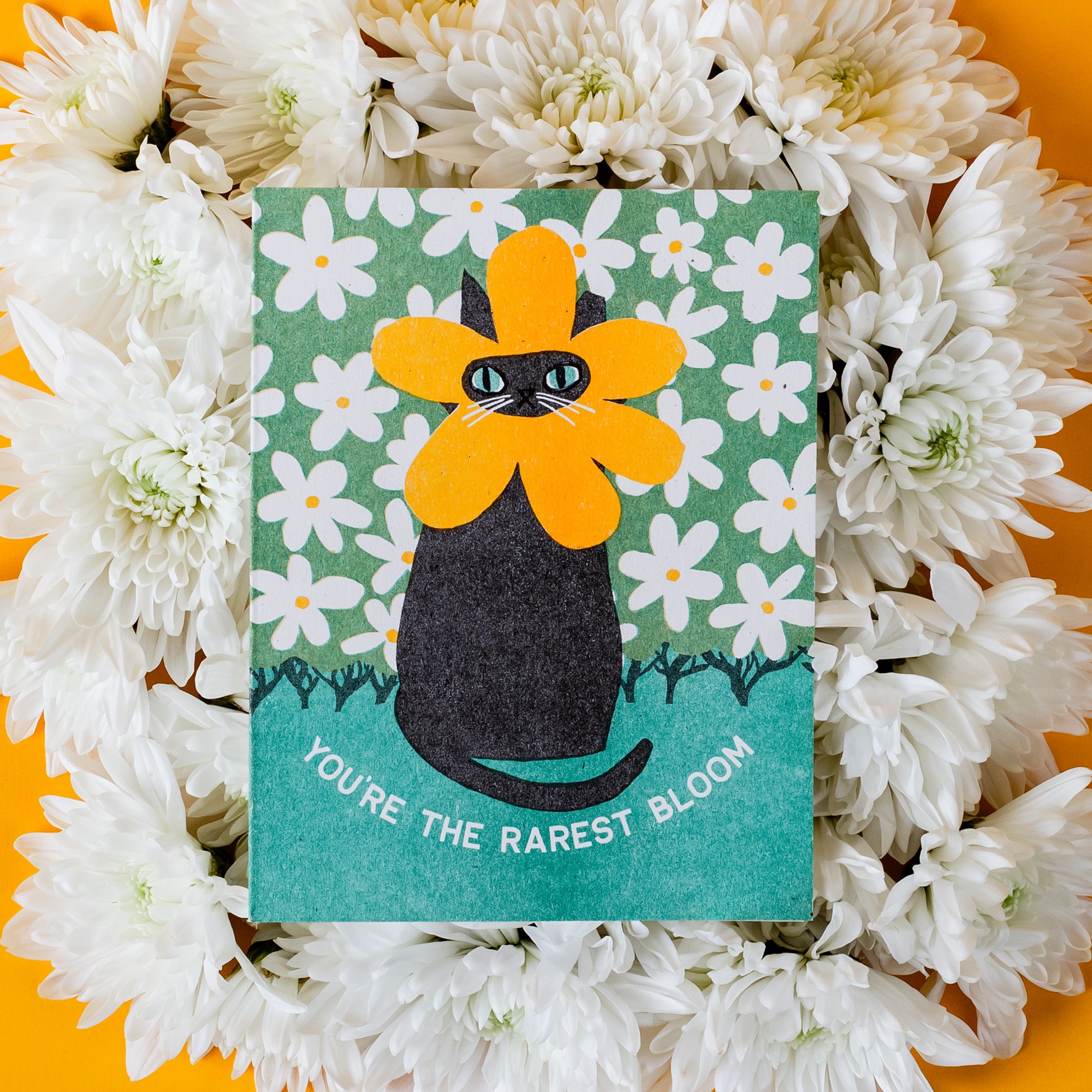 Rarest Bloom - Risograph Card Rarest Bloom - Risograph Card