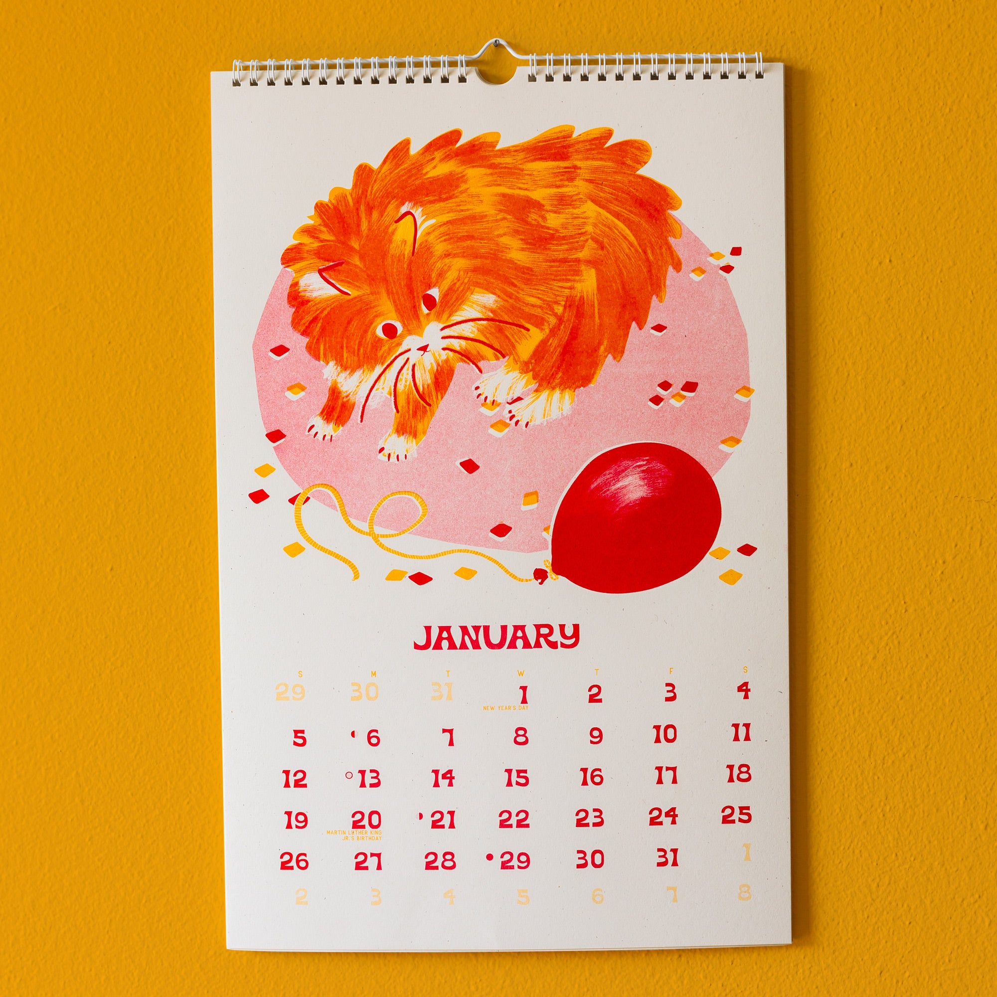 Risograph Calendar 2025