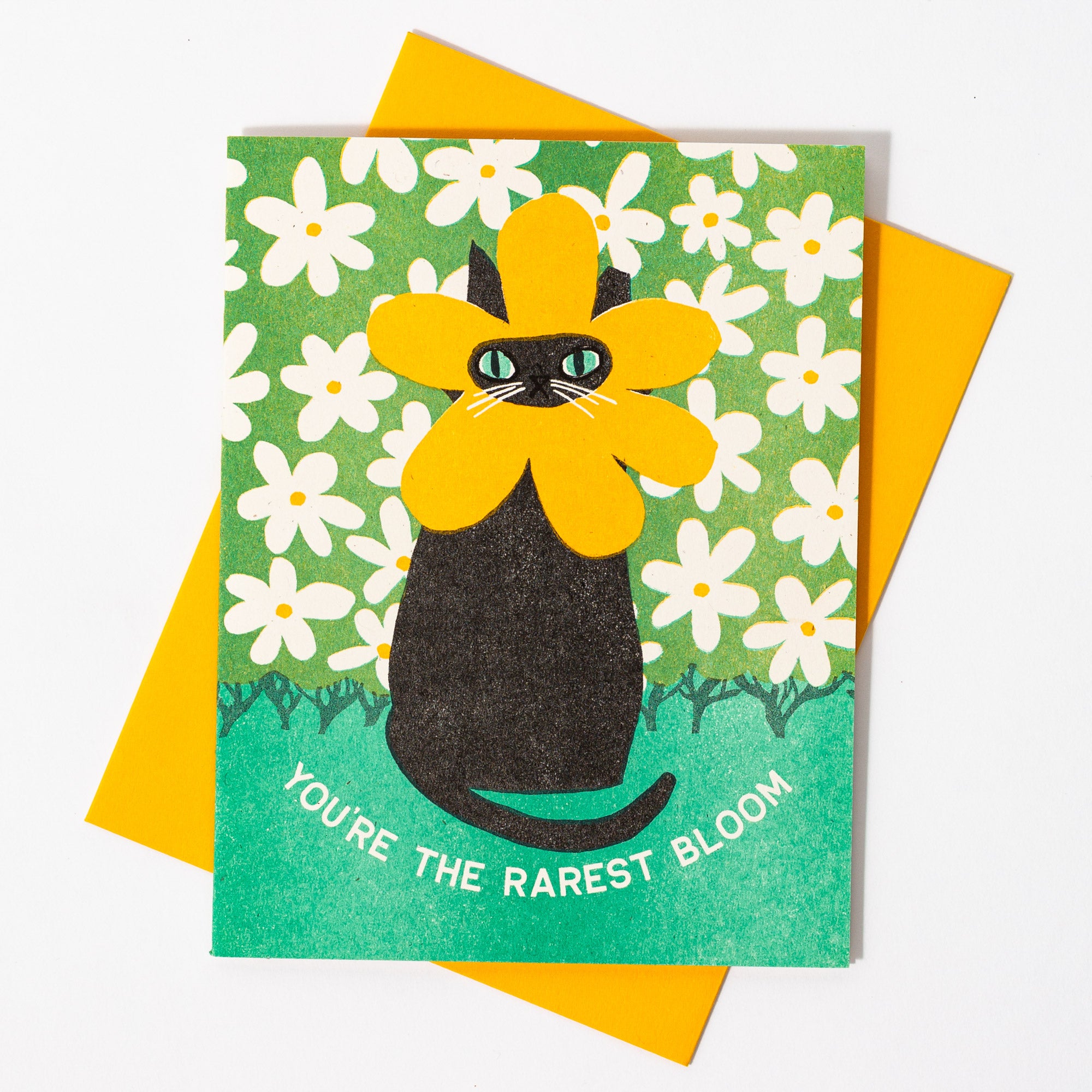 Rarest Bloom - Risograph Card