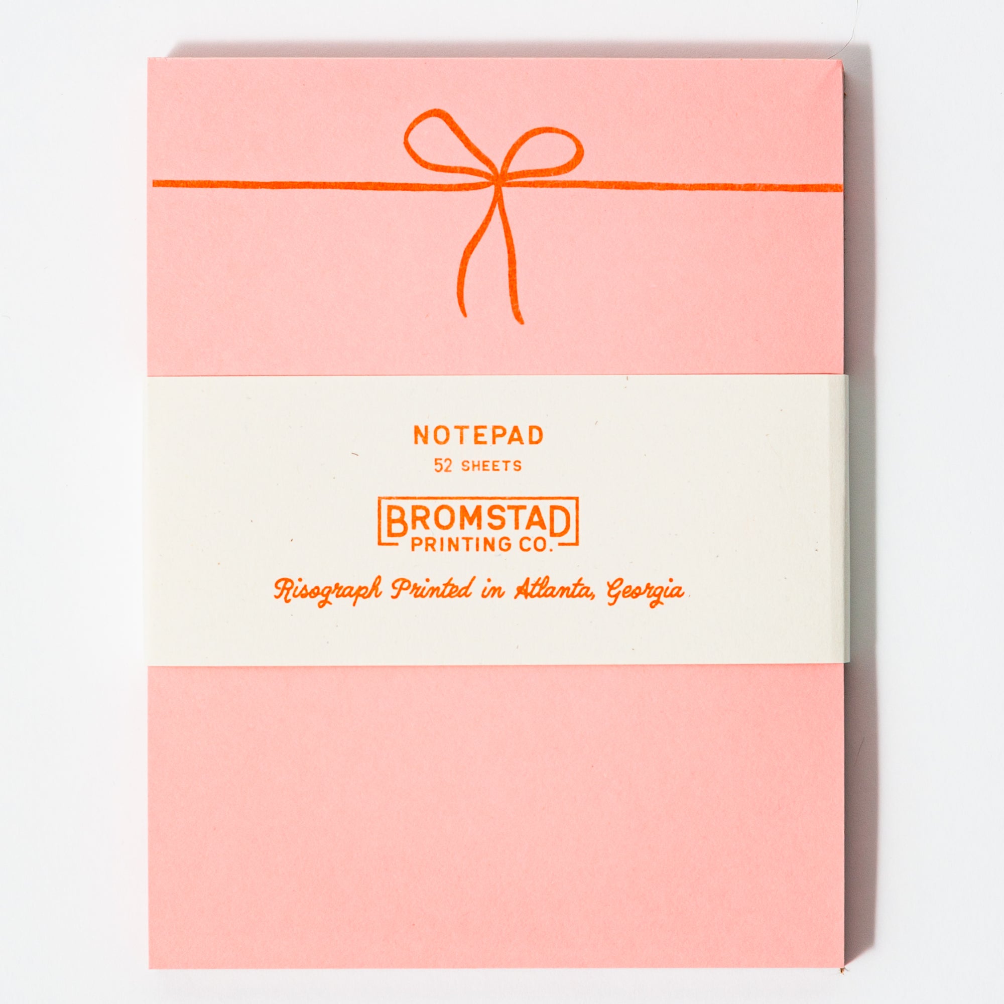 Bow - Risograph A2 Notepad