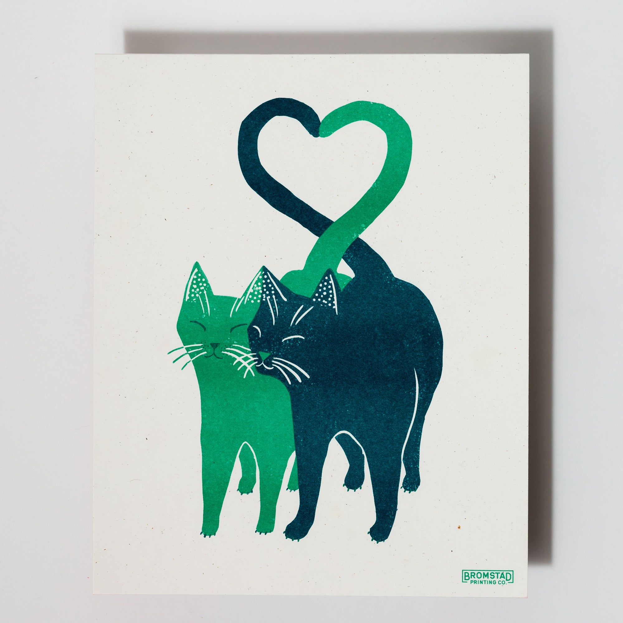 Love Cats - Risograph Print