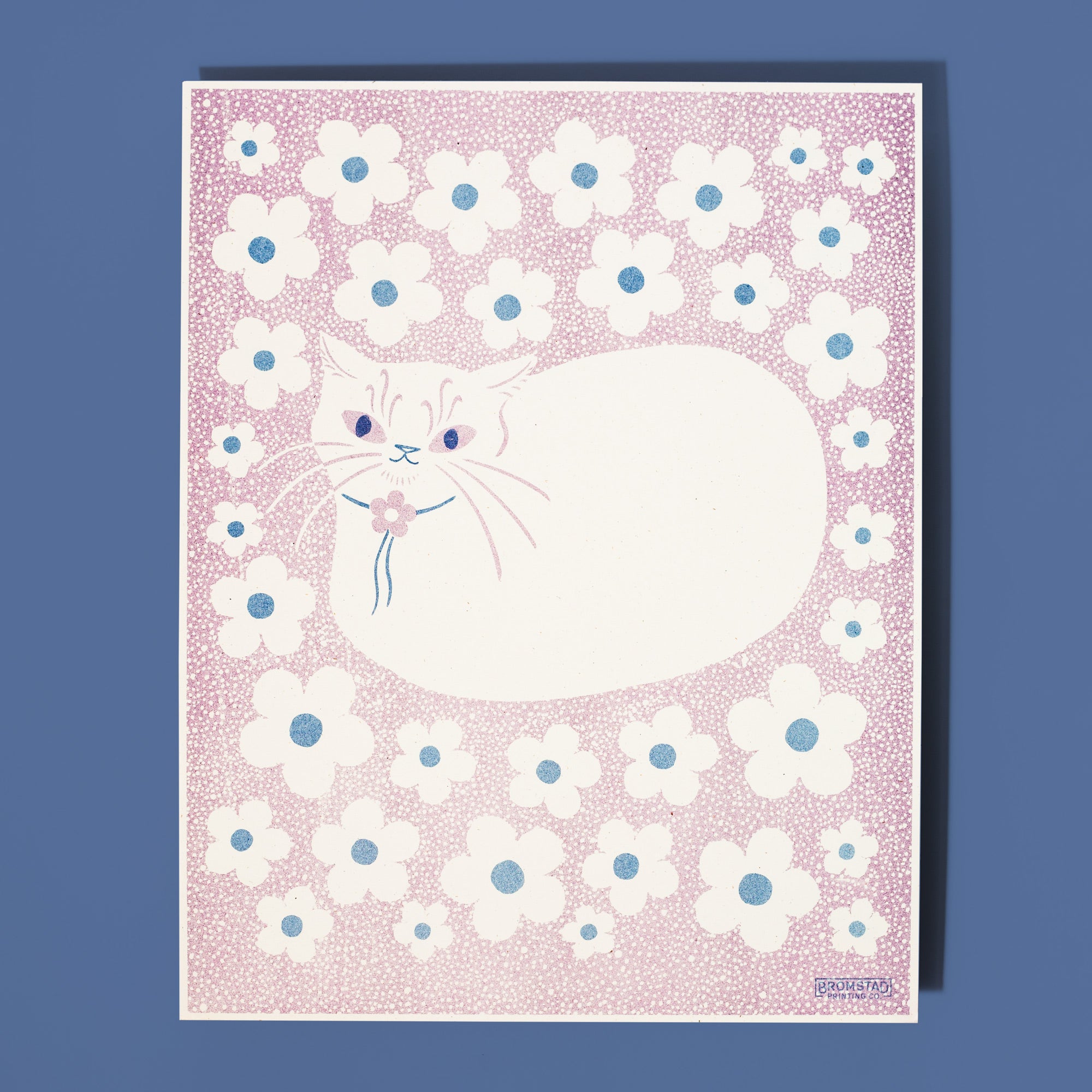 Loaf Cat - Risograph Print