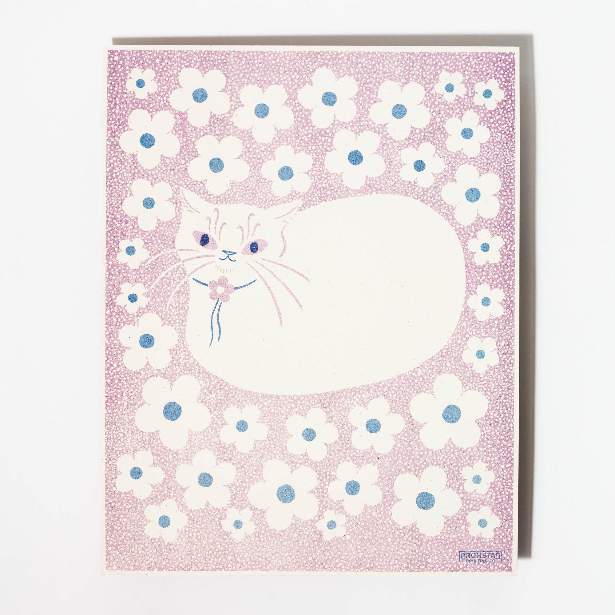 Loaf Cat - Risograph Print