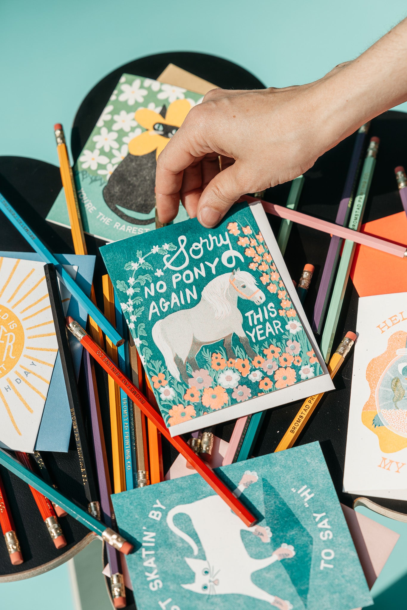 Not a Creature Was Stirring - Risograph Holiday Card – Bromstad