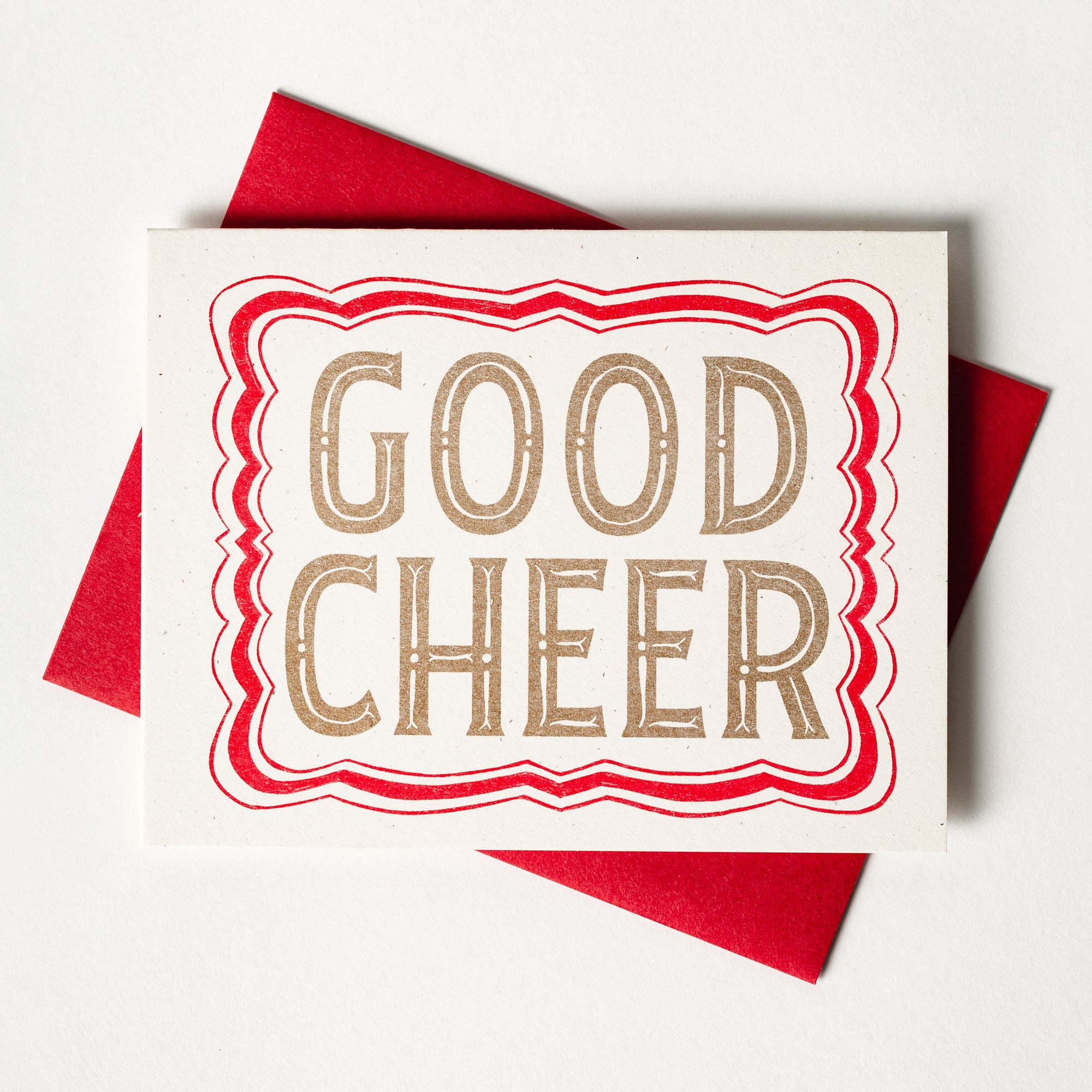 Good Cheer - Risograph Holiday Card