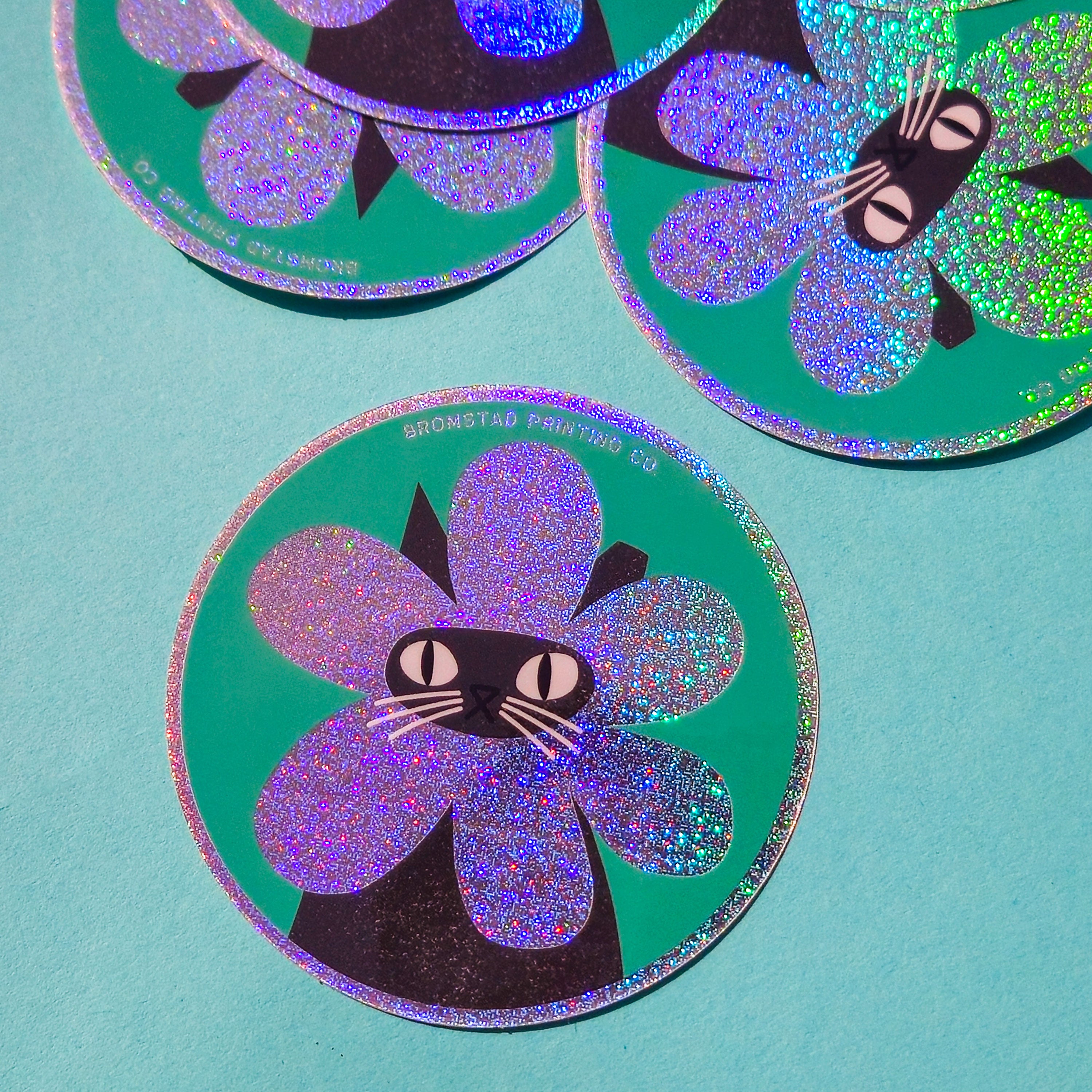 Rarest Bloom Sparkle Sticker β Bromstad Printing Co.