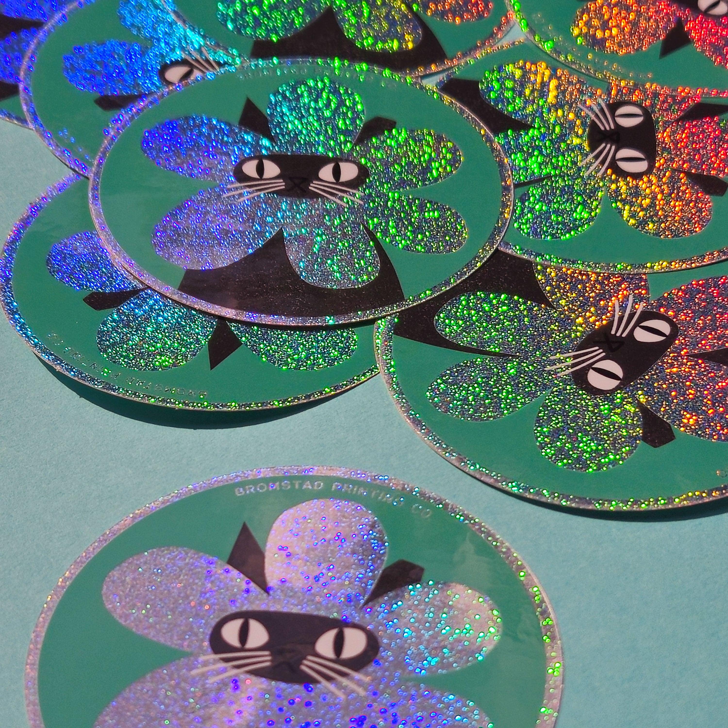 Rarest Bloom Sparkle Sticker β Bromstad Printing Co.