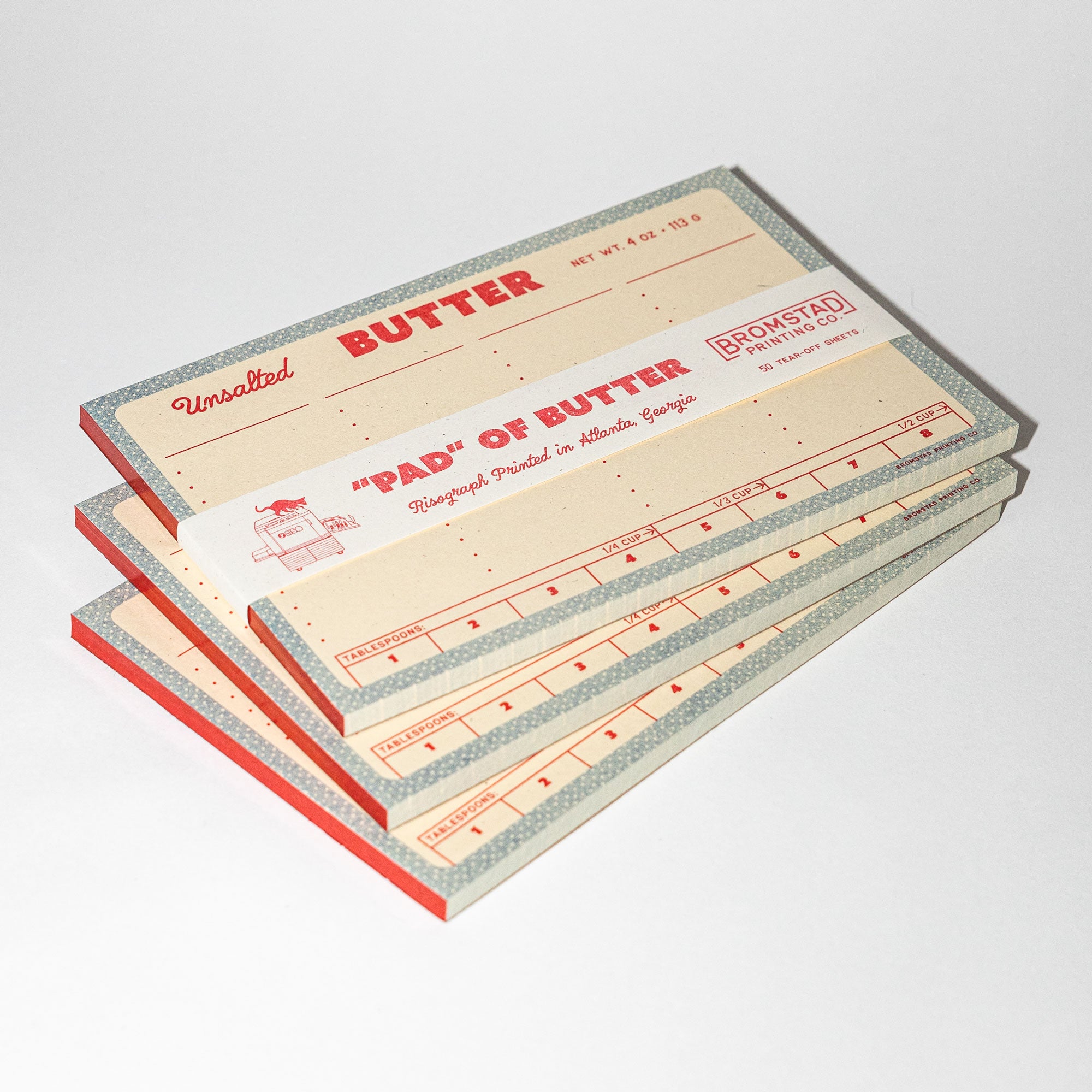 Butter - Risograph Notepad