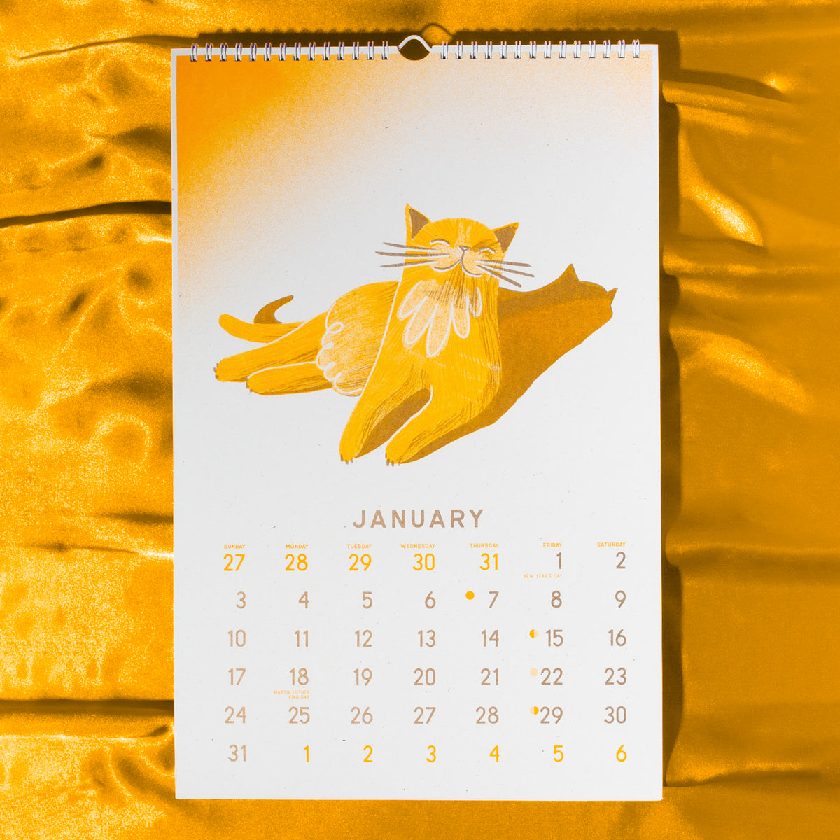 2027 Risograph Wall Calendar - Just Makin' It Through