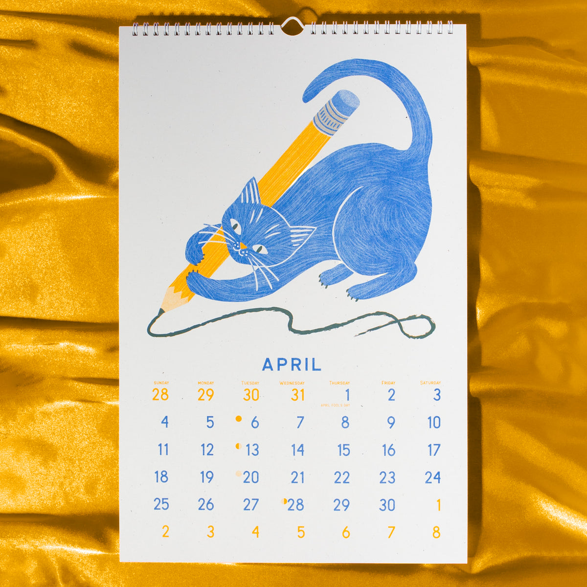 2027 Risograph Wall Calendar - Just Makin' It Through