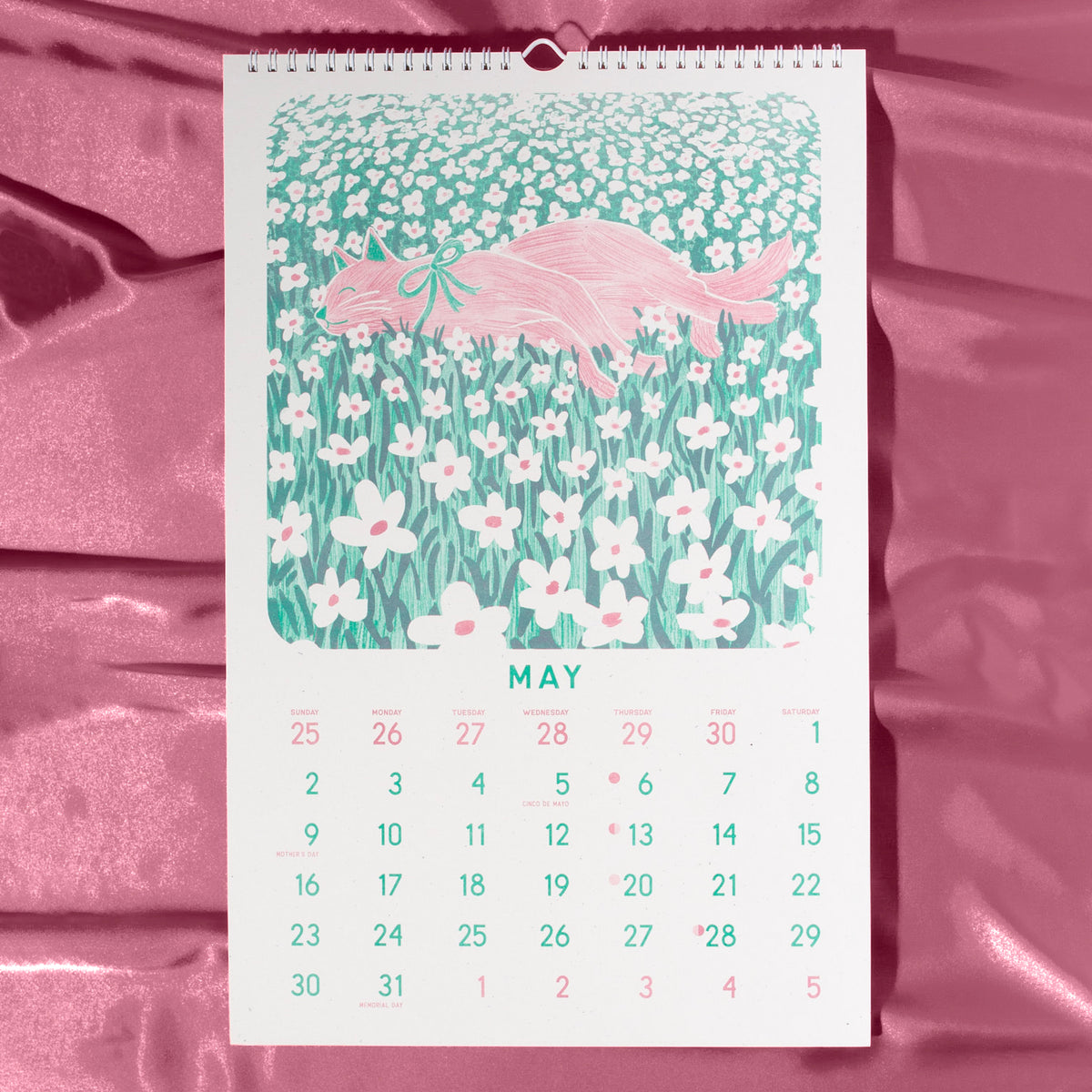 2027 Risograph Wall Calendar - Just Makin' It Through