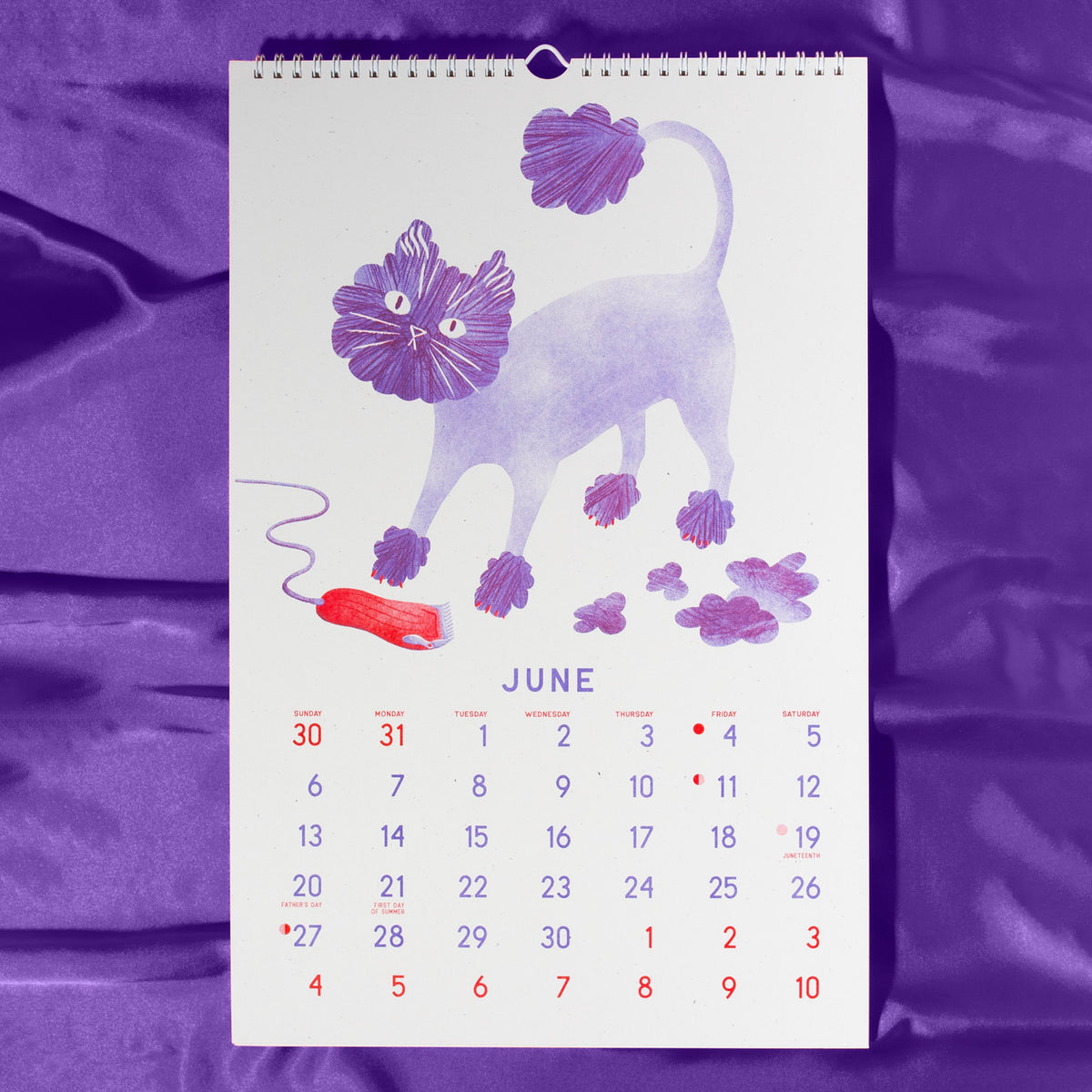 2027 Risograph Wall Calendar - Just Makin' It Through