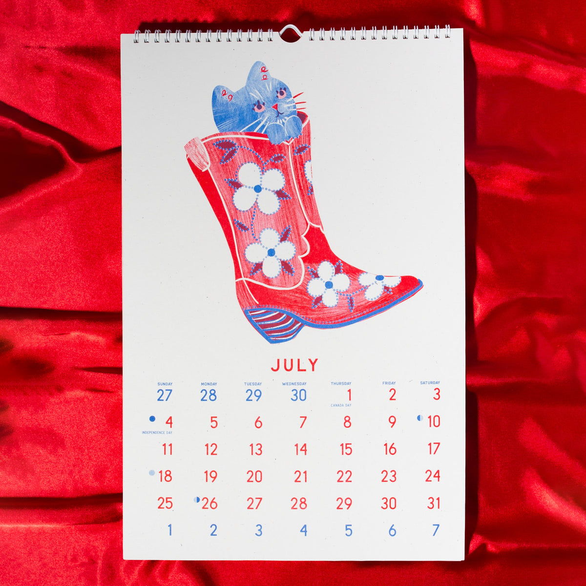 2027 Risograph Wall Calendar - Just Makin' It Through