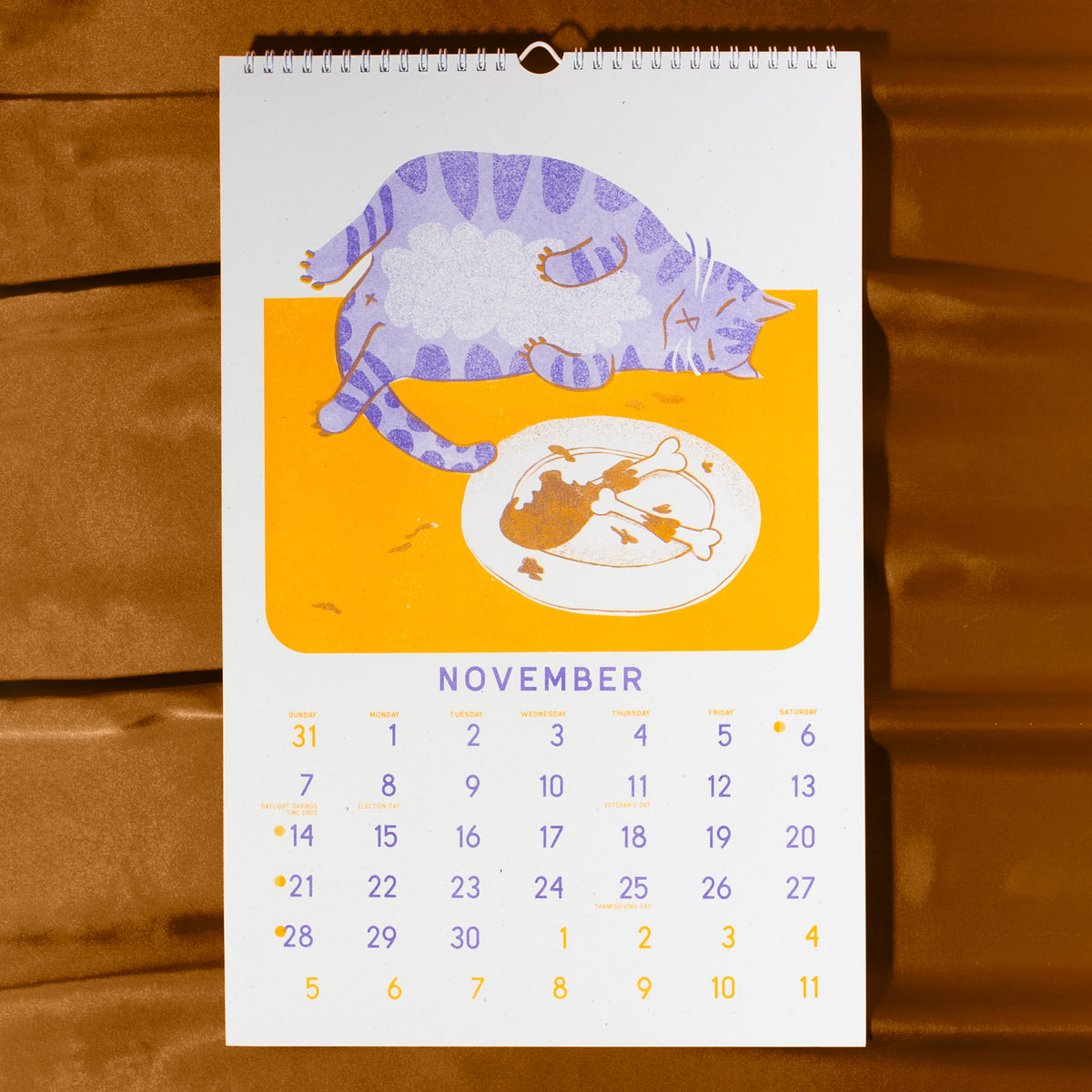 2027 Risograph Wall Calendar - Just Makin' It Through