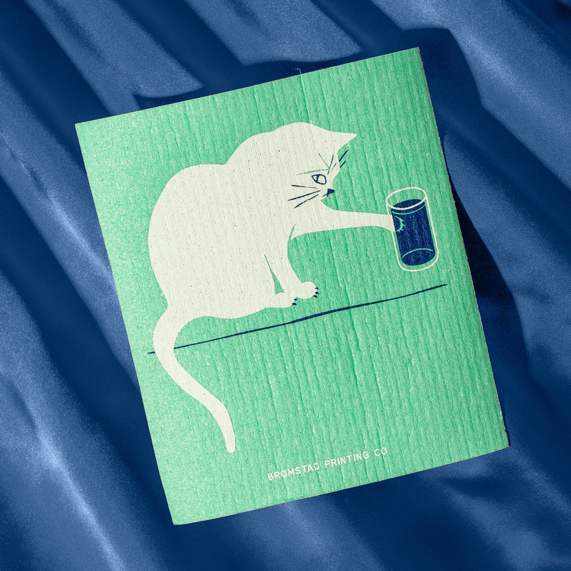 Water Glass - Swedish Dishcloth