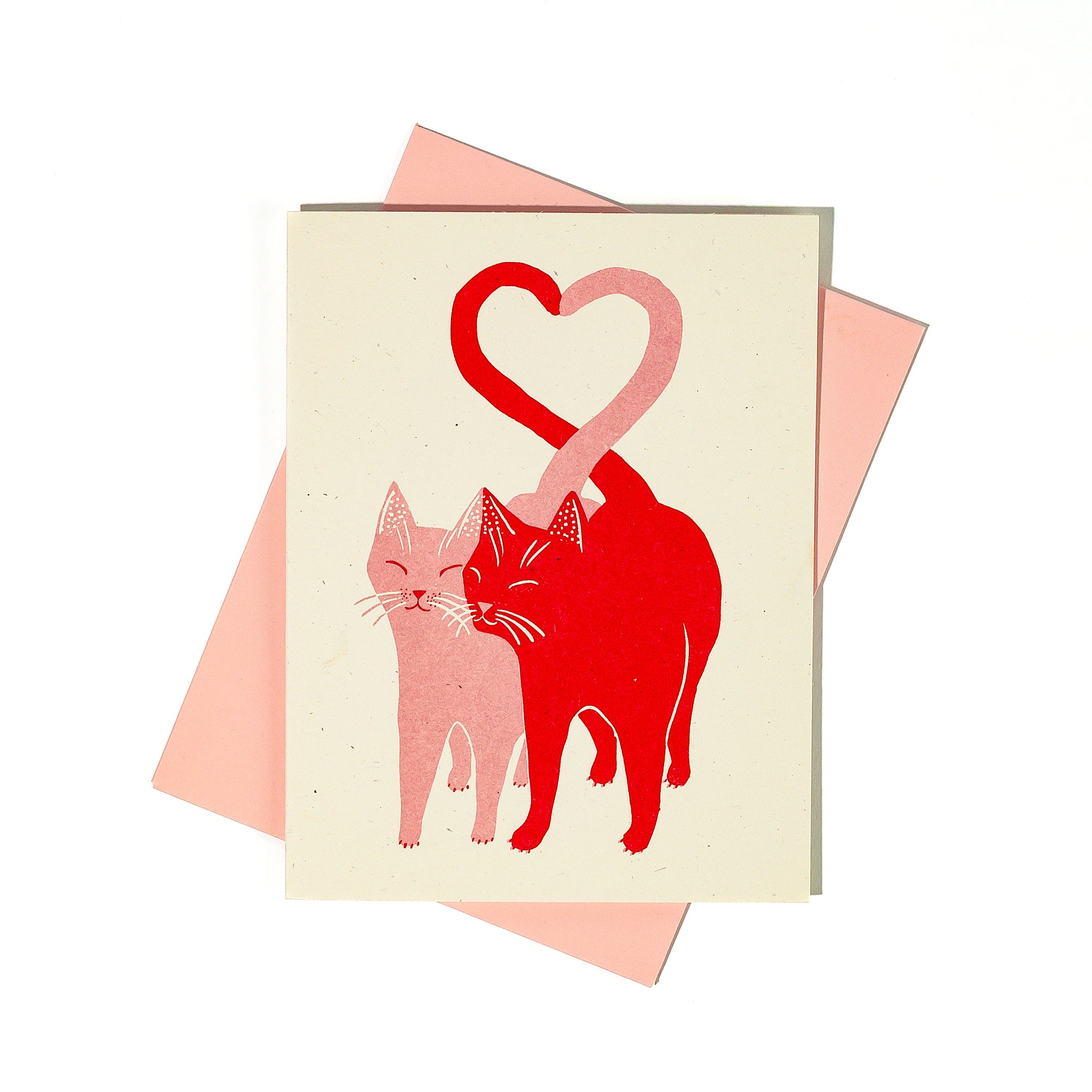 Love Cats Special Edition - Risograph Card