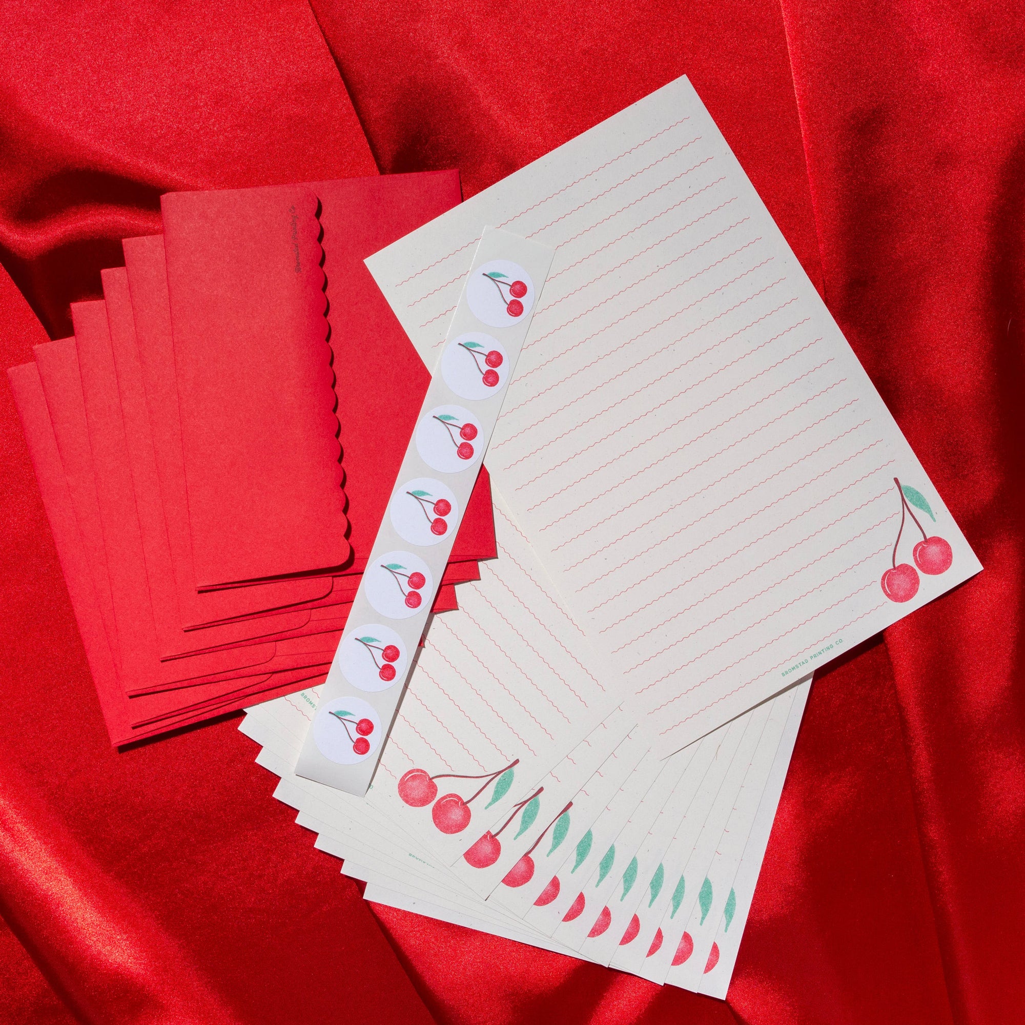 Cherry Letter Writing Set