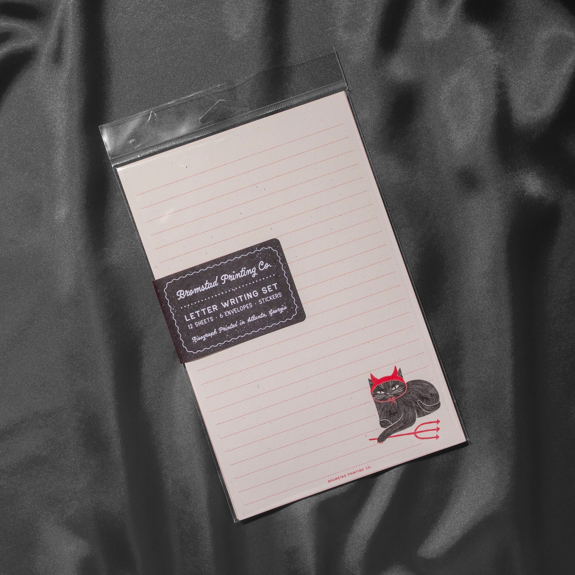 Devil Cat Letter Writing Set