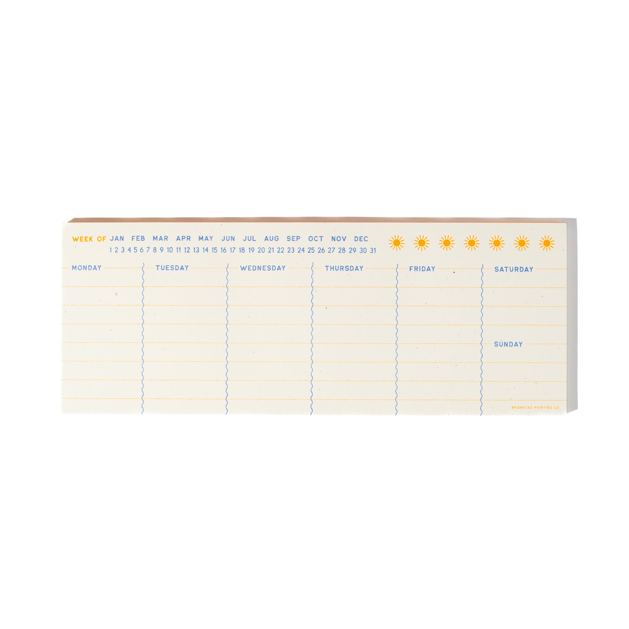 Weekly Planner Notepad