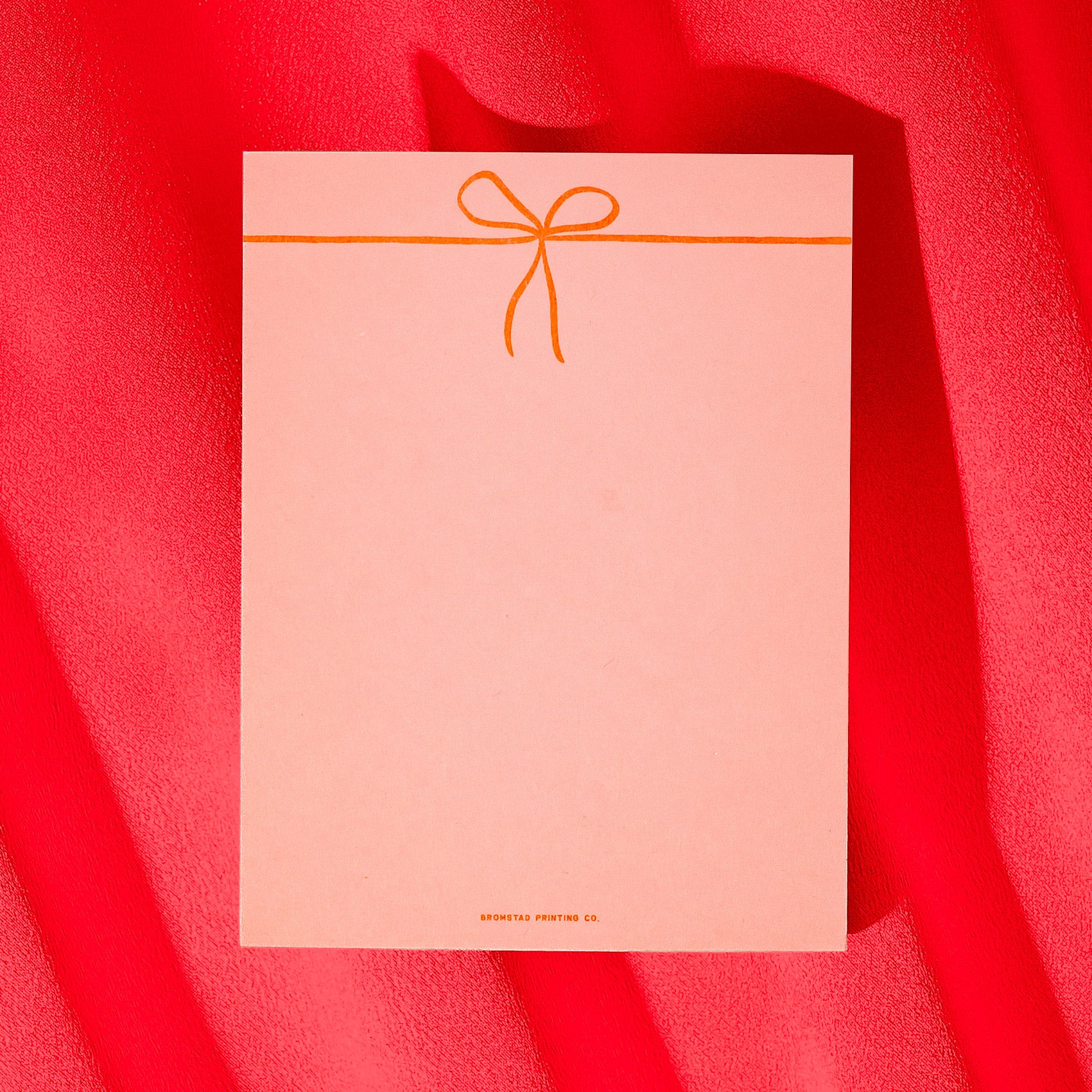 Bow - Risograph A2 Notepad