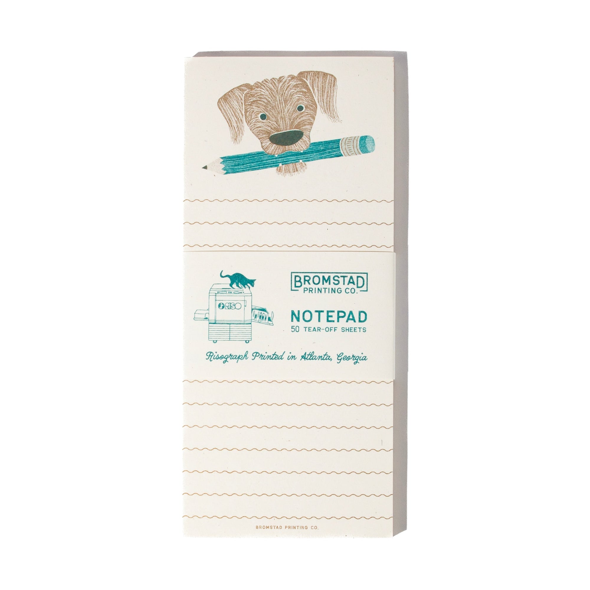 Pencil Dog - Tall Notepad
