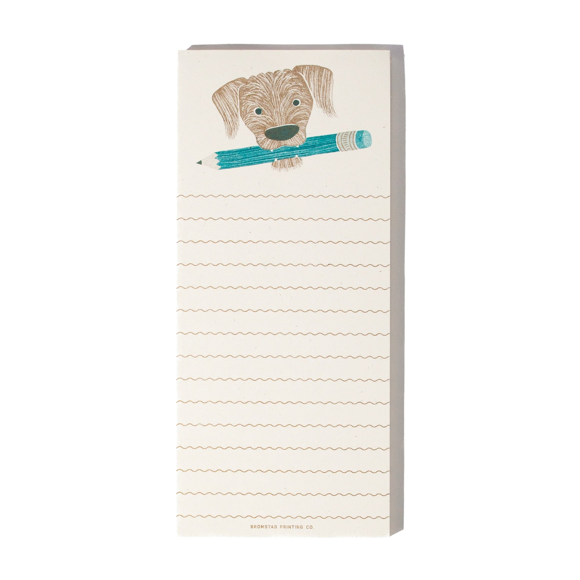 Pencil Dog - Tall Notepad